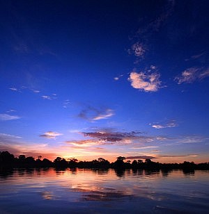 Divundu - Sonnenuntergag auf dem Kavango