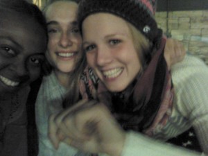 Ein Abend bei Chobsis mit Esther und Martha.