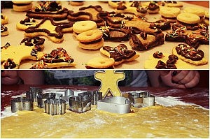 In der Weihnachtsbäckerei gibt's so manche Leckerei