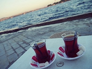 Çay am Bosporus