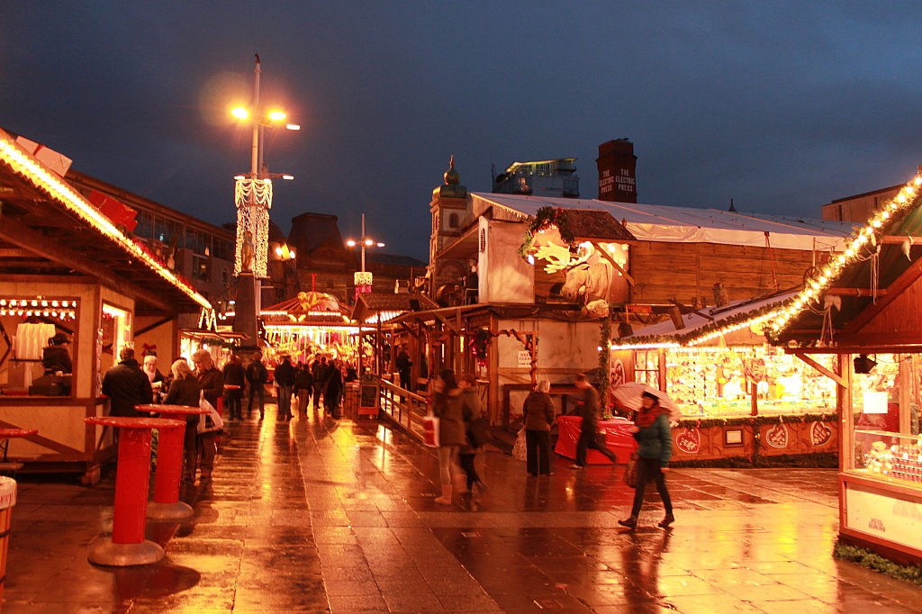 The German Christmas Market in Leeds