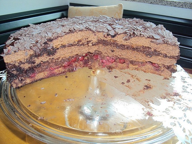 Schwarzwälder Kirschtorte.