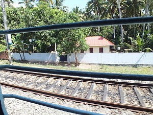 Weiter ging's mit dem Zug.