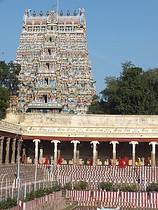 Der großartige Tempelkomplex in Madurai