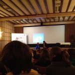 Vortrag des 'Orga'-teams im Kino