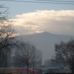 Blick auf das Witoscha-Gebirge