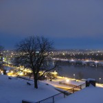 Belgrad im Schnee
