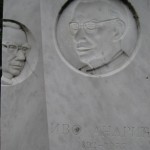 Denkmal für Ivo Andric in Visegrad