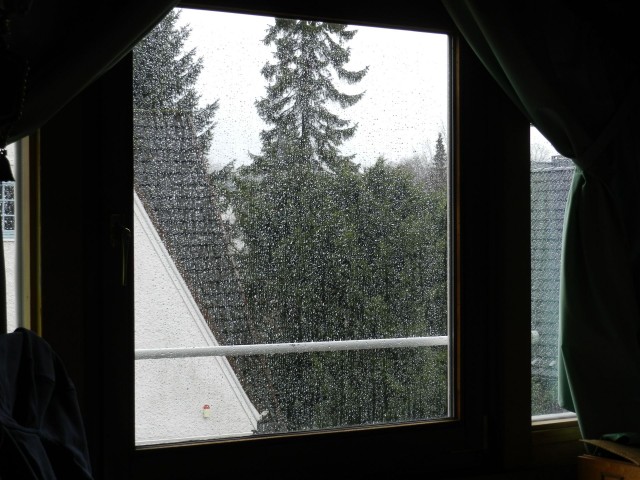 Sicht aus meinem Zimmerfenster