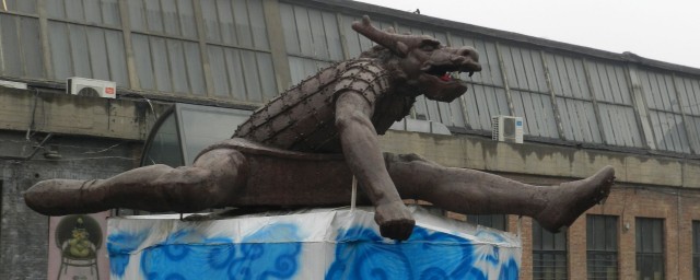 Im "798" Künstlerviertel