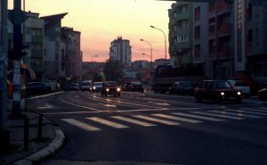 Sonnenuntergang in Kragujevac