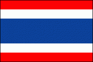 Thailand-Flagge