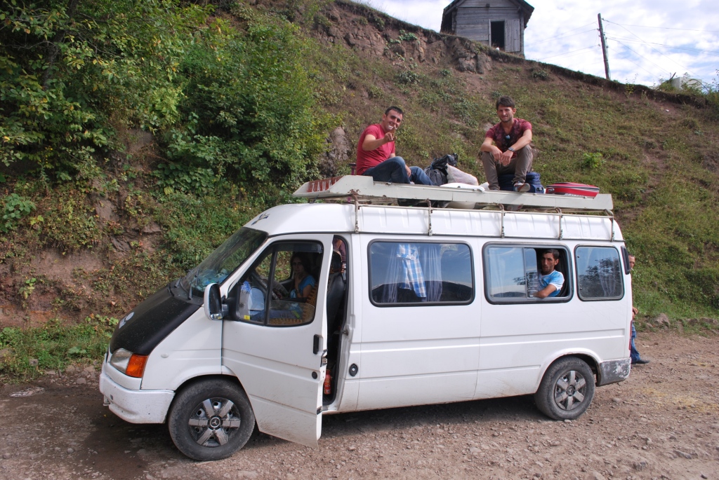 Vehicle of choice for crossing the Caucasus/Vehikel der Wahl für das Überqueren des Kaukasus