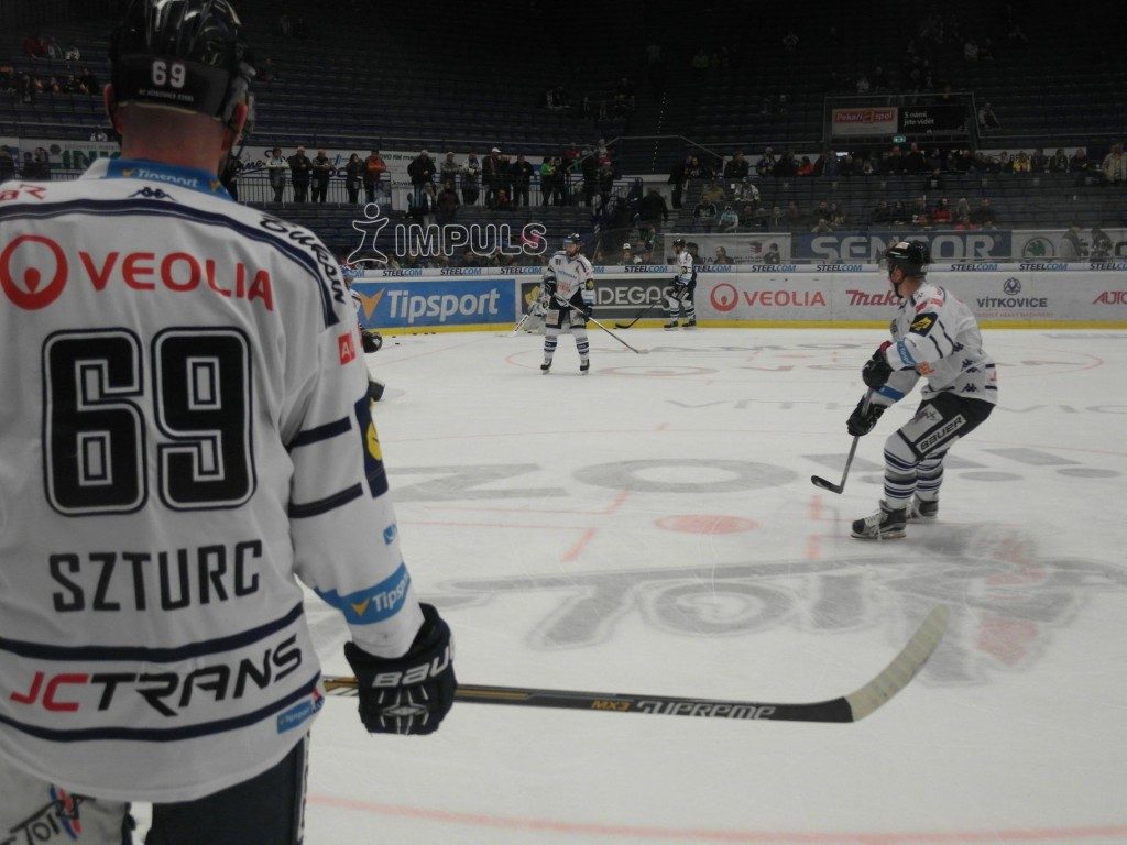 Ice Hockey Spiel in Ostrava