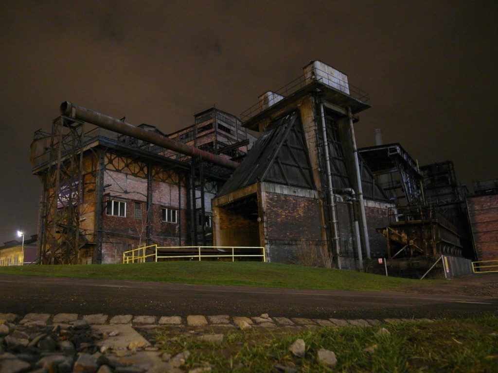 Industrieanlage im Herzen der Stadt
