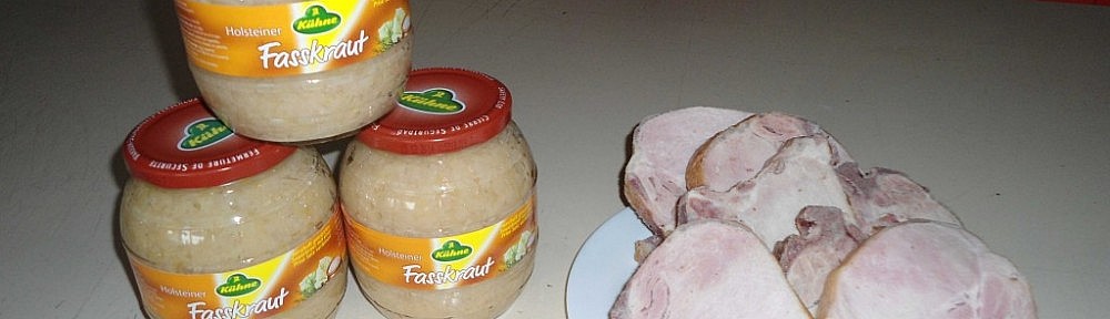 "Holsteiner Fasskraut" von Kühne und Kassler Koteletts