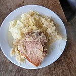 Kassler, Sauerkraut und Kartoffelpüree