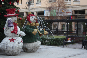inklusive Schneemänner (ohne Schnee)