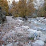 Straße durchs Wasser