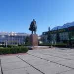 Leninstatue in Nurek