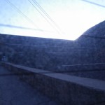 Staudamm auf Bergeshöhe