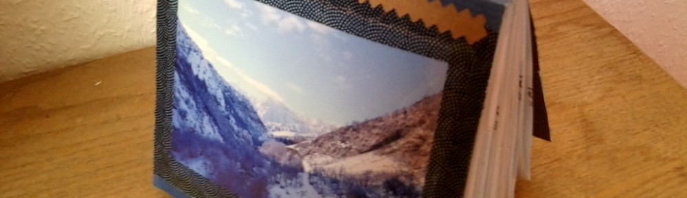 Kleines, selbstgebasteltes Foto-Buch über die Berge in Tadschikistan