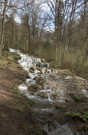Schleierwasserfall in Szilvásvárad