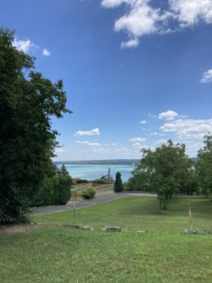 Ausblick auf den See von unserem Ferienhaus aus