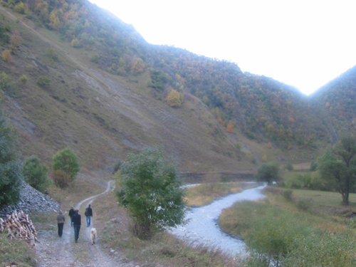 Auf dem Weg nach Mutso.