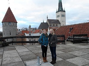 ...und auf dem Turm "Dicke Margarethe"