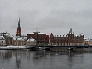 Zum Abschluss noch ein Bild aus dem nun verschneiten Stockholm, da konnte ich letztes Wochenende mit Kollegen dank einem Wahnsinnsbilligangebot und einer Absage noch einmal hinfahren :)