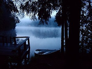 ...und um 3.00 Uhr morgens am See in Maarja Küla