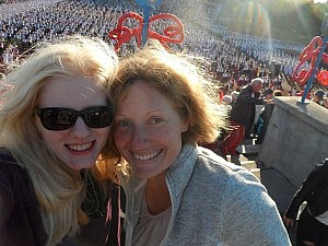 obligatorisches Selfie mit Eva am Ende der Wahnsinnsveranstaltung :)