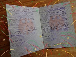 Ein Feuerwerk für ein Visum!