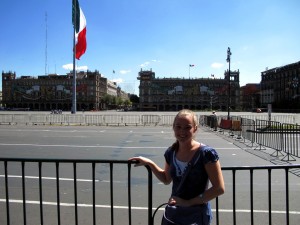 Am Zocalo in Mex. D.F.