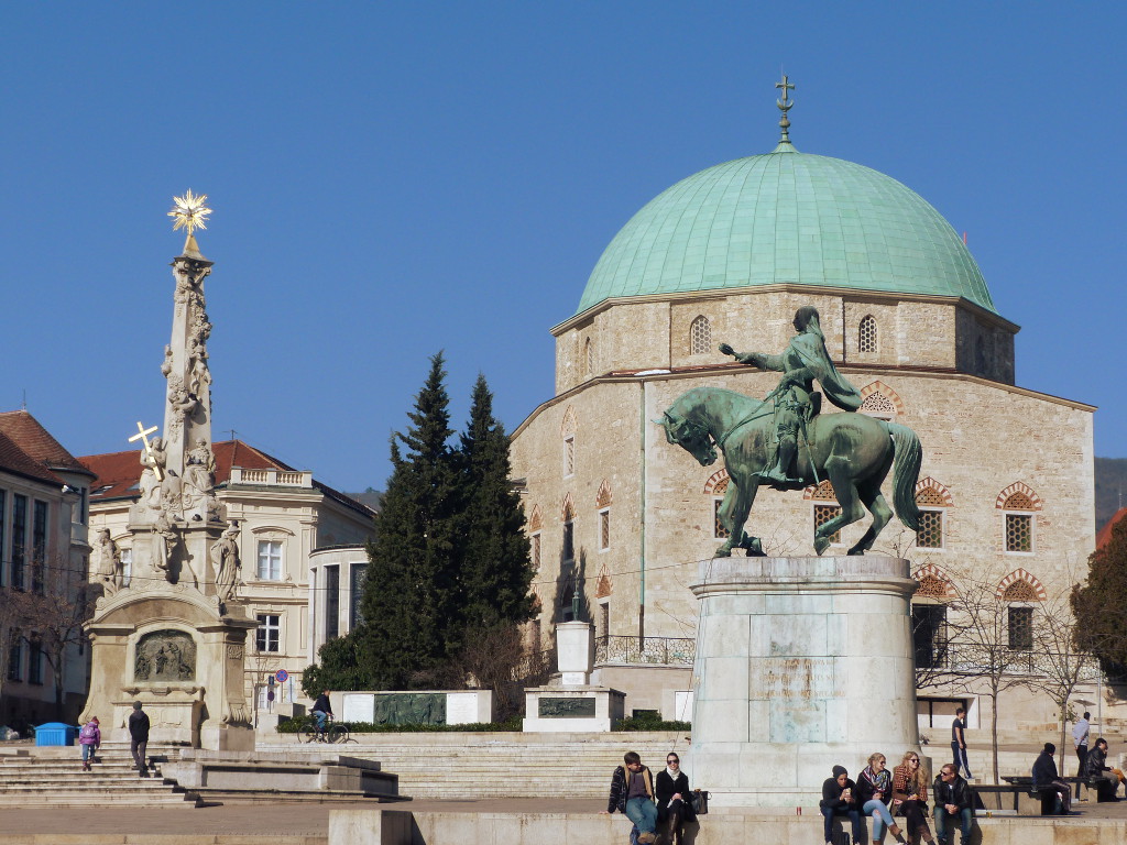 Pécs aus der klassischen "Touriperspektive"