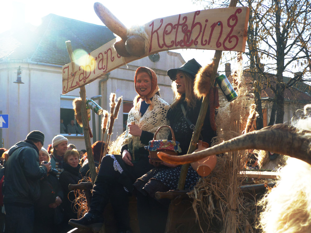 Auch die Damen haben ihren Spaß