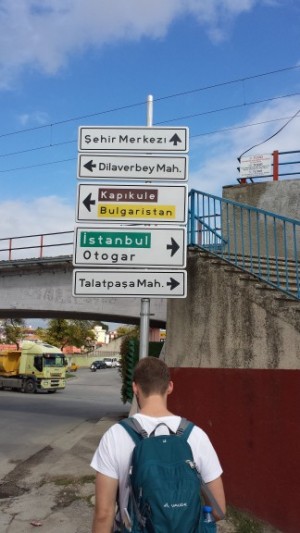 Richtung nach Hause nach Bulgarien..