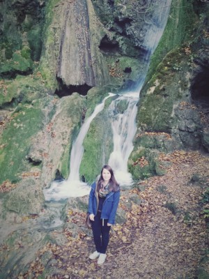 Wasserfall. und ich