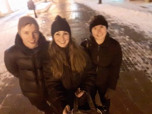 Stadt unsicher machen.