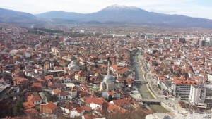Die Sicht auf Prizren. So schön