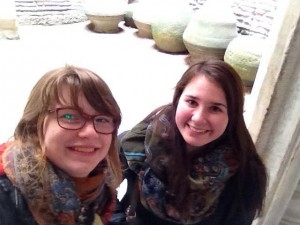 Mit Cosima im Hagia Sofia Museum