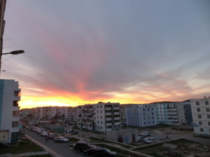 Sonnenaufgang am 18.09