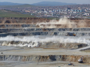 Die Sprengung im Kupferbergwerk