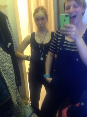 Faxen in der Umkleide