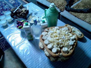 Das letzte Essen im Jahr der Ziege