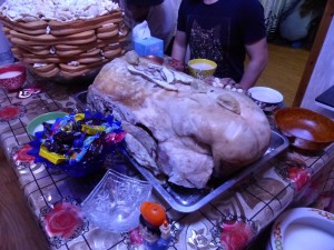 Der Hammelrücken mit den drei buuz