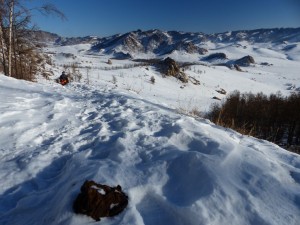 Wanderung bei Eiseskälte...