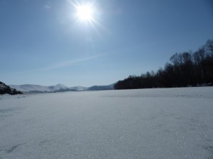 Hier können sogar Autos drauf fahren