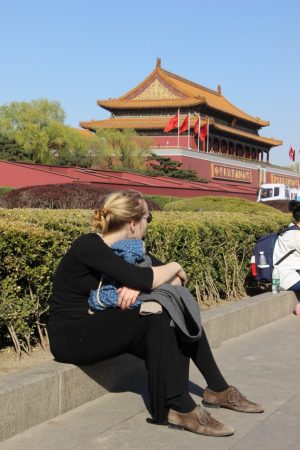 Chillen vor der verbotenen Stadt